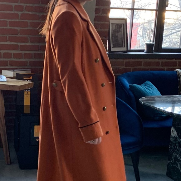 SCOTCH & SODA LONG DOUBLE BREASTED TAILORED COAT - Picture 3 of 5